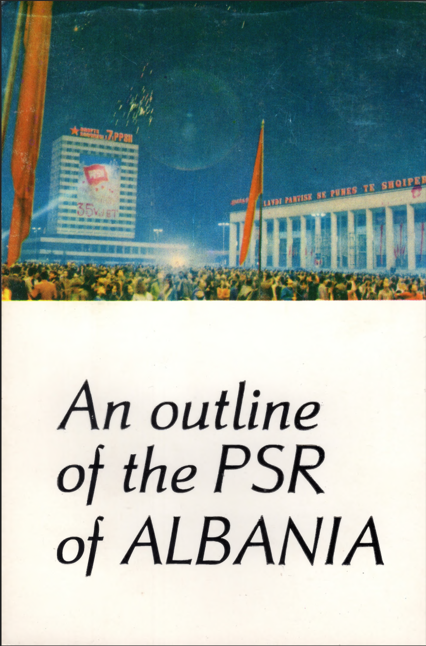 an outline psr of albania